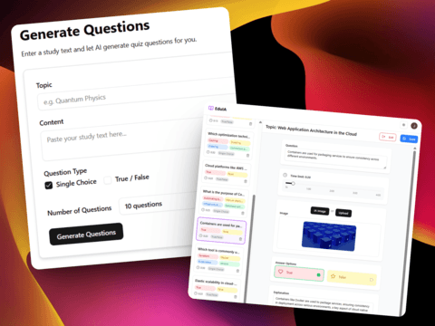 EduIA - AI-Powered Learning Platform